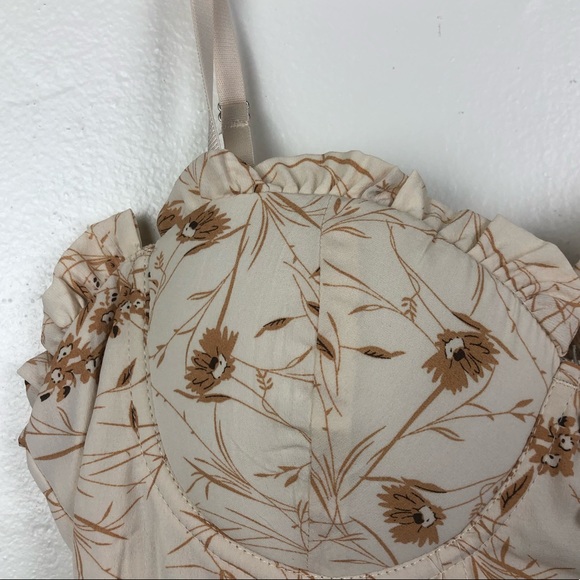 Windsor Cream Floral Corset Top - Picture 4 of 8